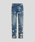 BLEACHED STRAIGHT JEANS