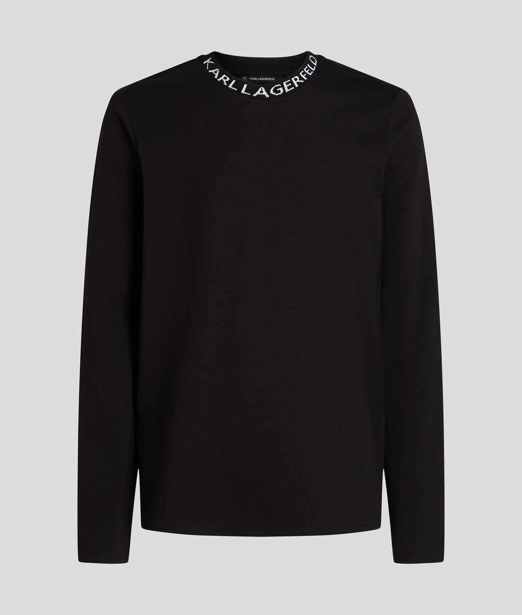 KARL LOGO LONG-SLEEVED T-SHIRT