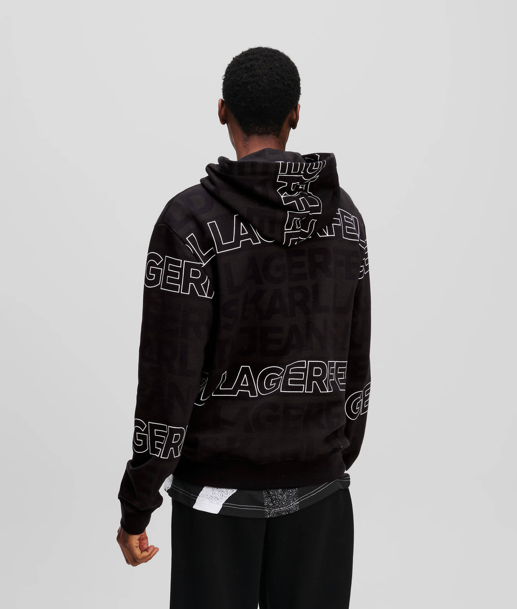 ALL-OVER LOGO HOODIE