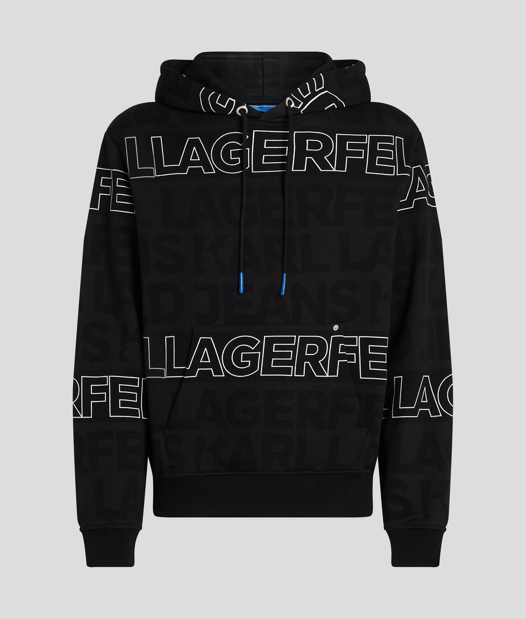 ALL-OVER LOGO HOODIE