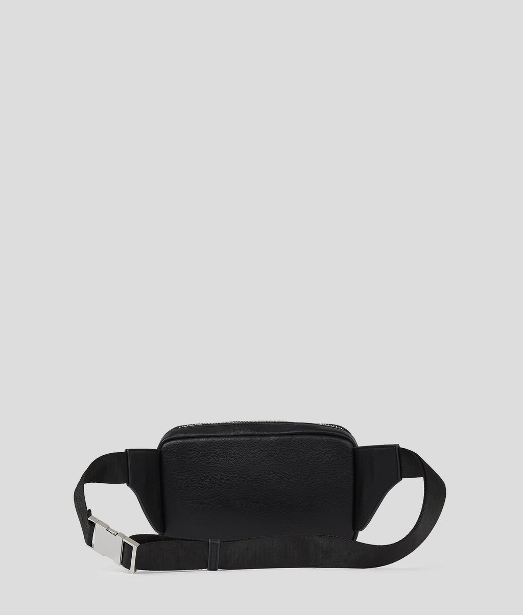 FAUX-LEATHER BELT BAG