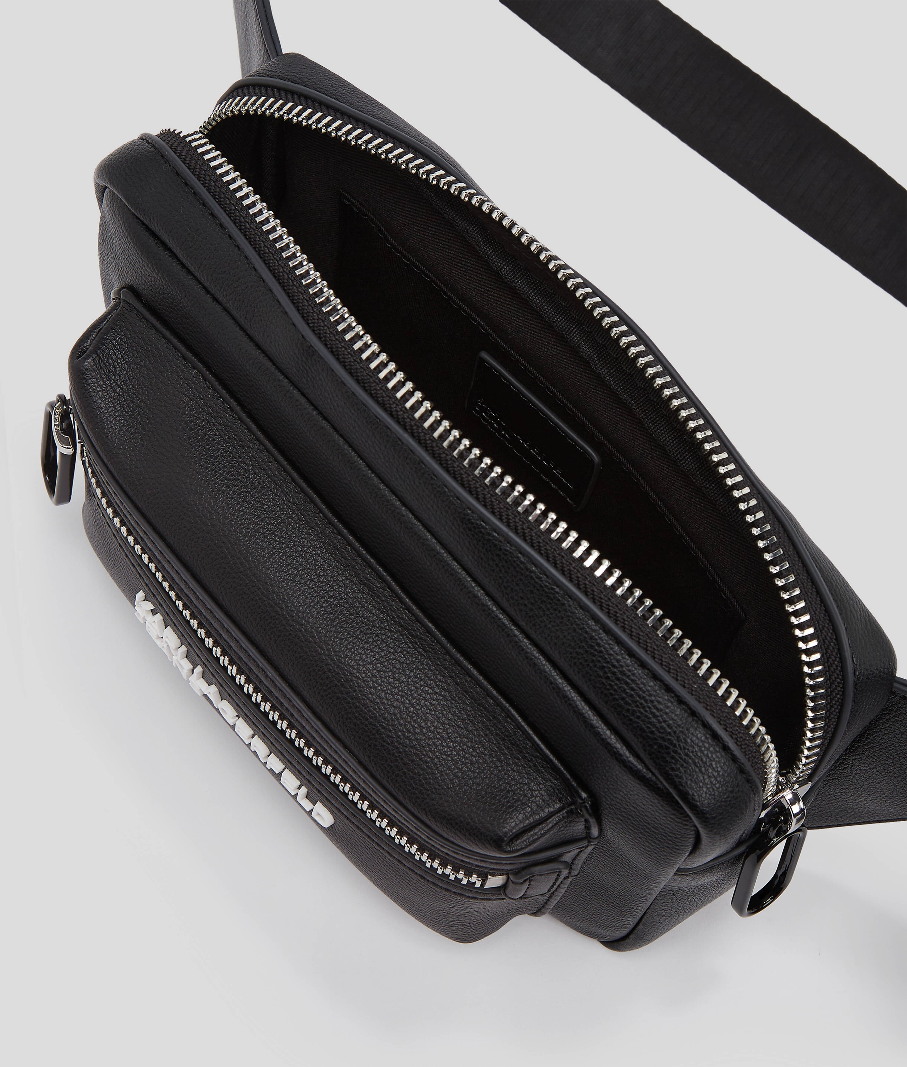 FAUX-LEATHER BELT BAG
