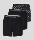 IKON WOVEN BOXER SHORTS - 3 PACK