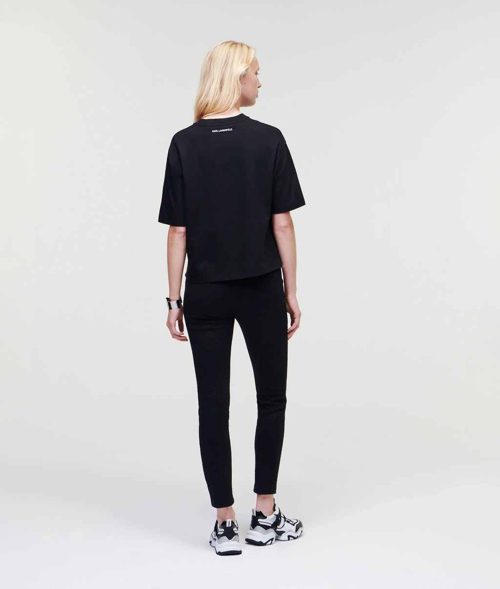 KARL SIGNATURE HEM T-SHIRT