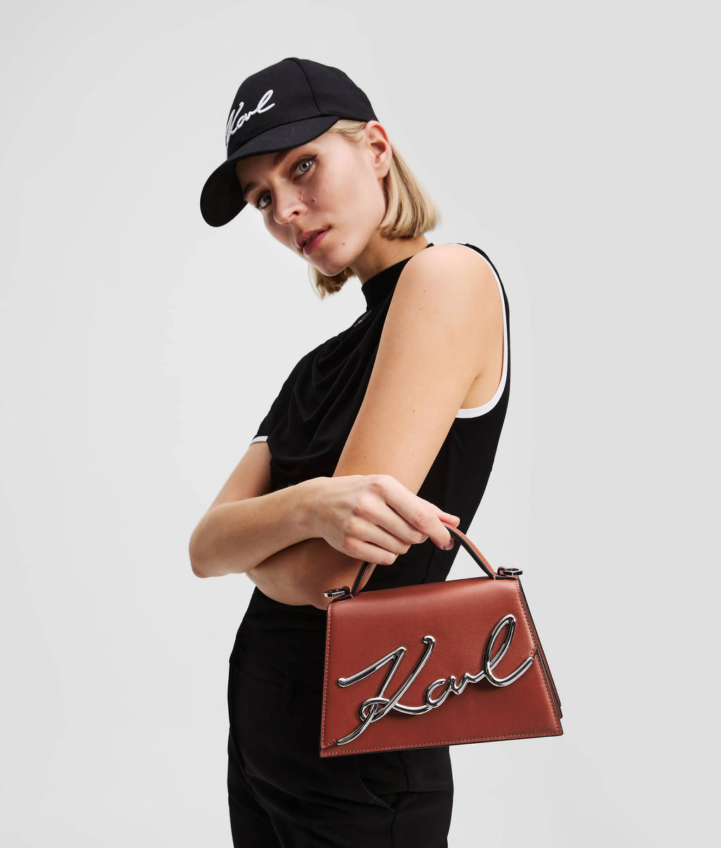 K/SIGNATURE SMALL CROSSBODY BAG