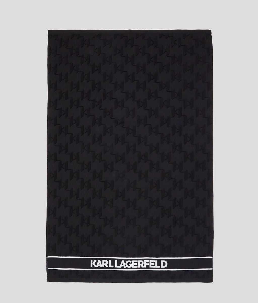 KARL LOGO BEACH TOWEL