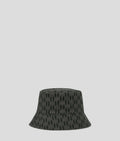 KL MONOGRAM REVERSIBLE BUCKET HAT