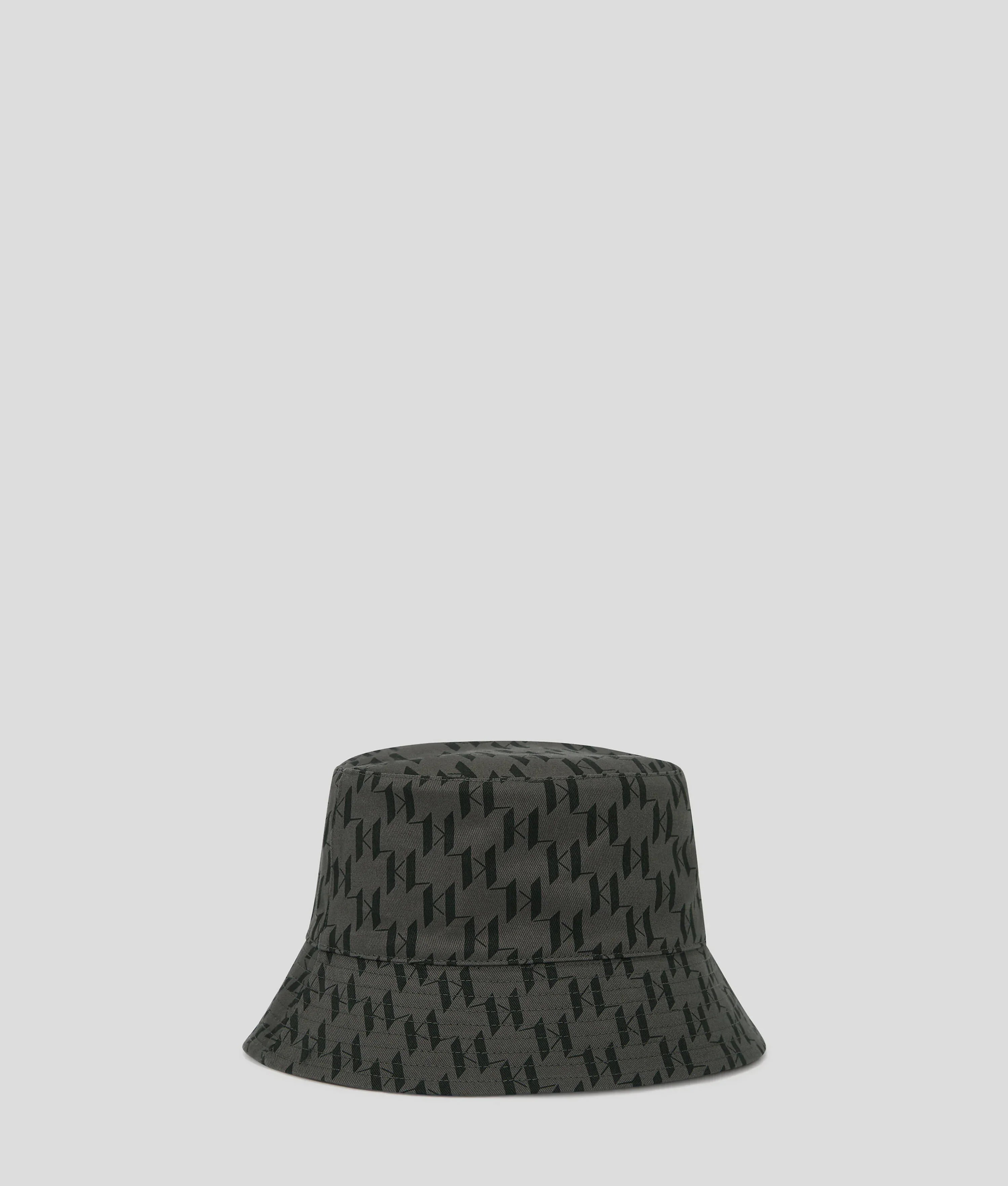 KL MONOGRAM REVERSIBLE BUCKET HAT
