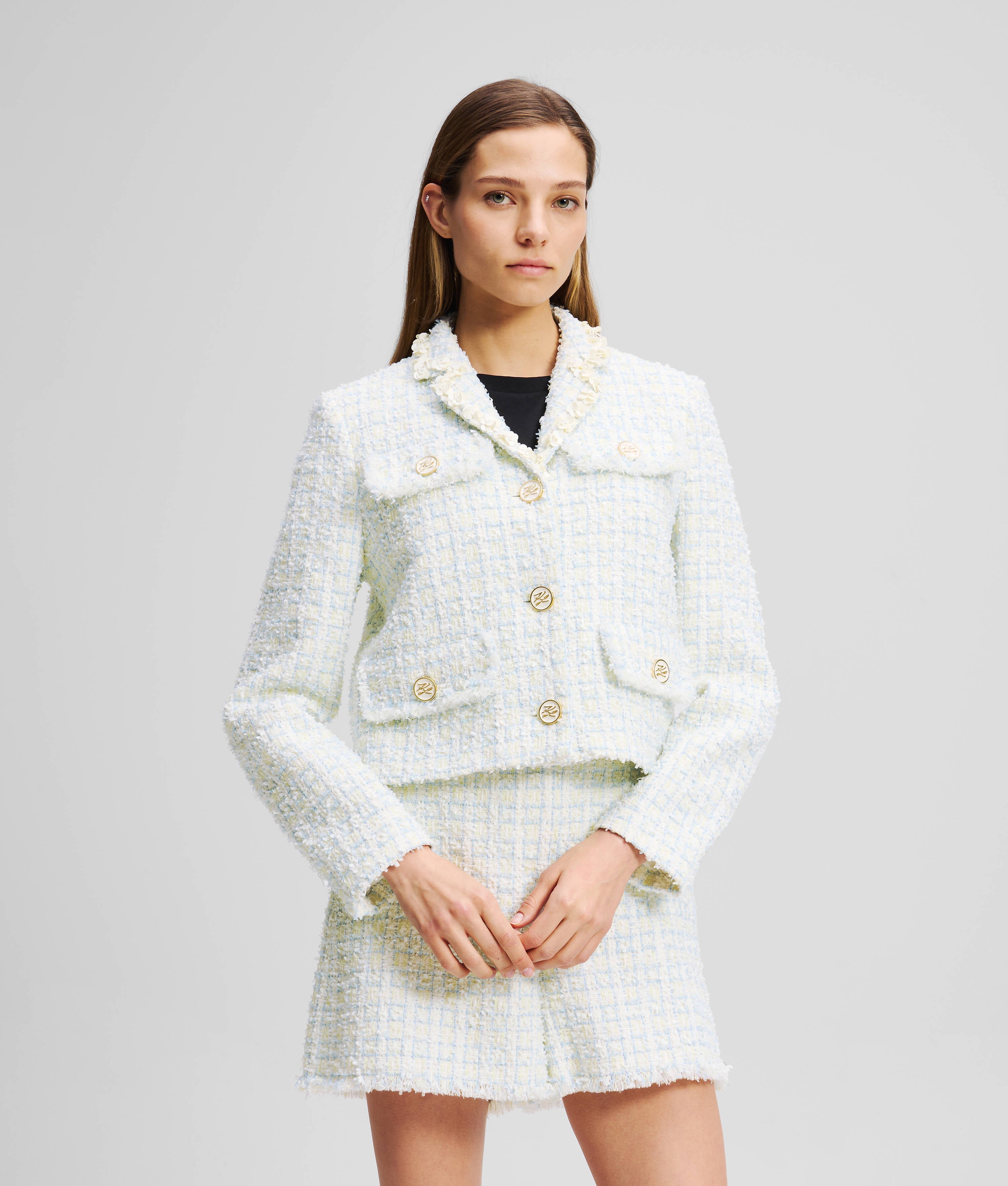 KARL ESSENTIAL BOUCLÉ JACKET