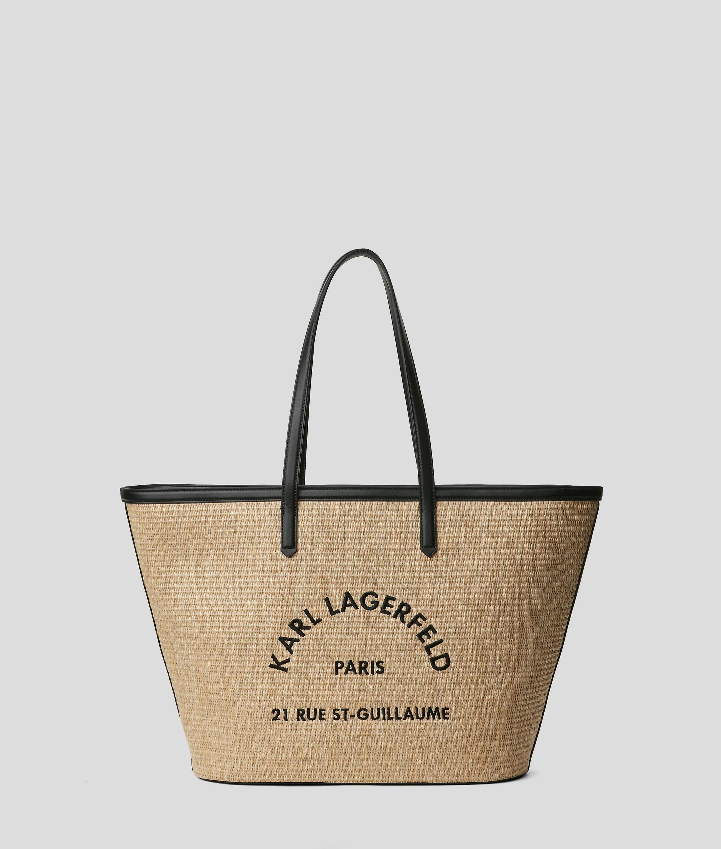 RUE ST-GUILLAUME RAFFIA TOTE BAG