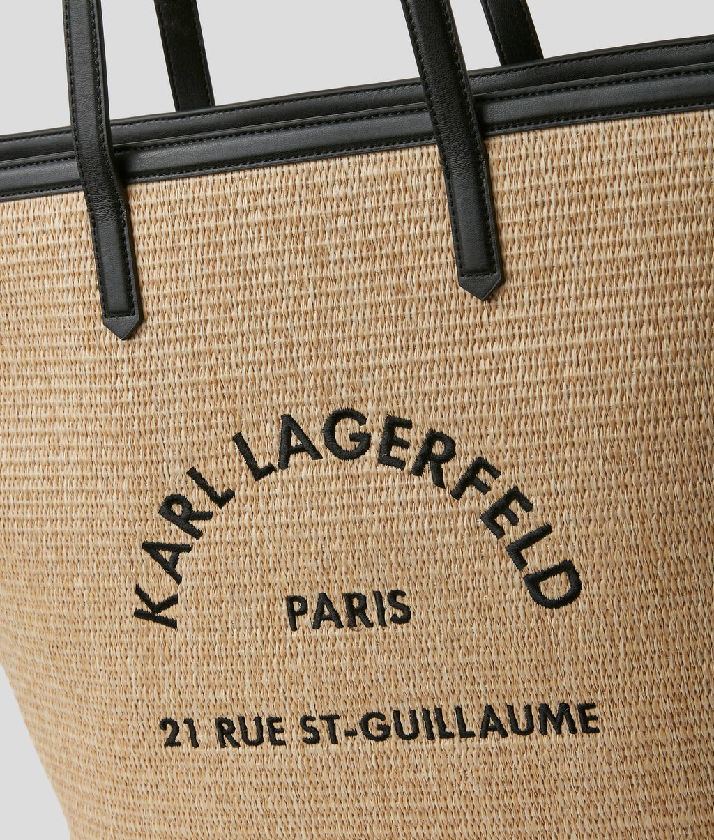 RUE ST-GUILLAUME RAFFIA TOTE BAG