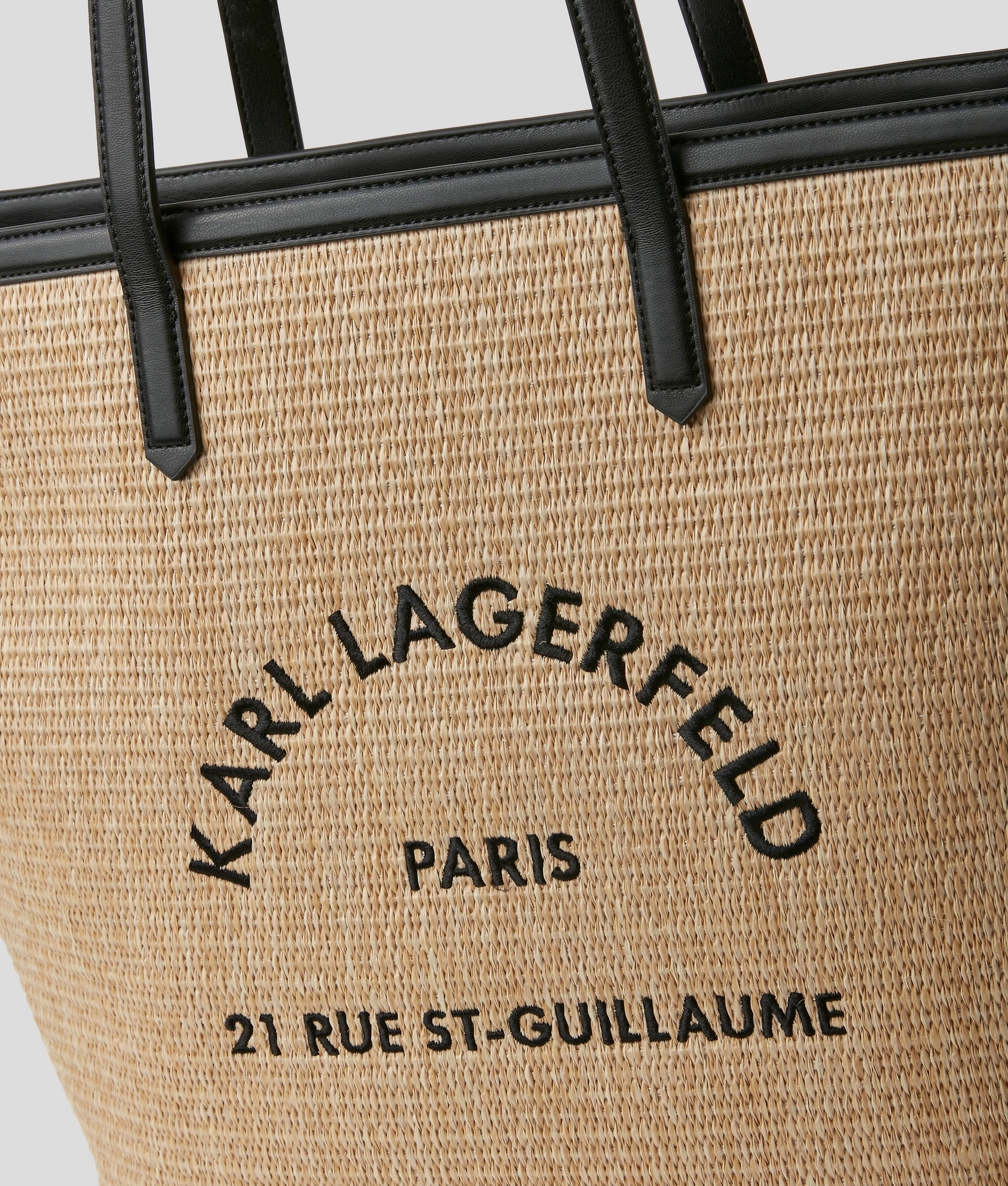 RUE ST-GUILLAUME RAFFIA TOTE BAG