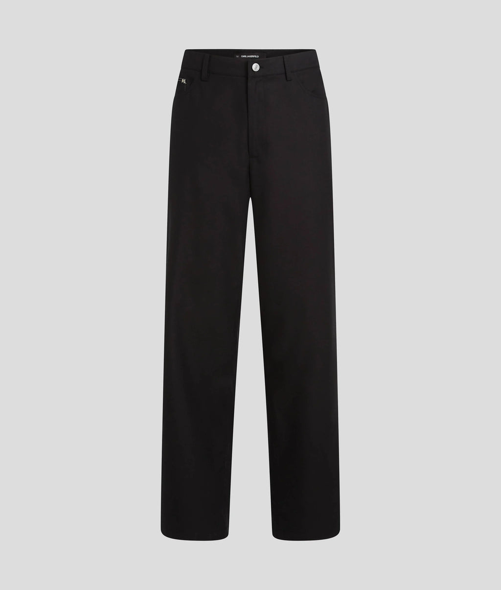 CONTRAST STITCH PANTS