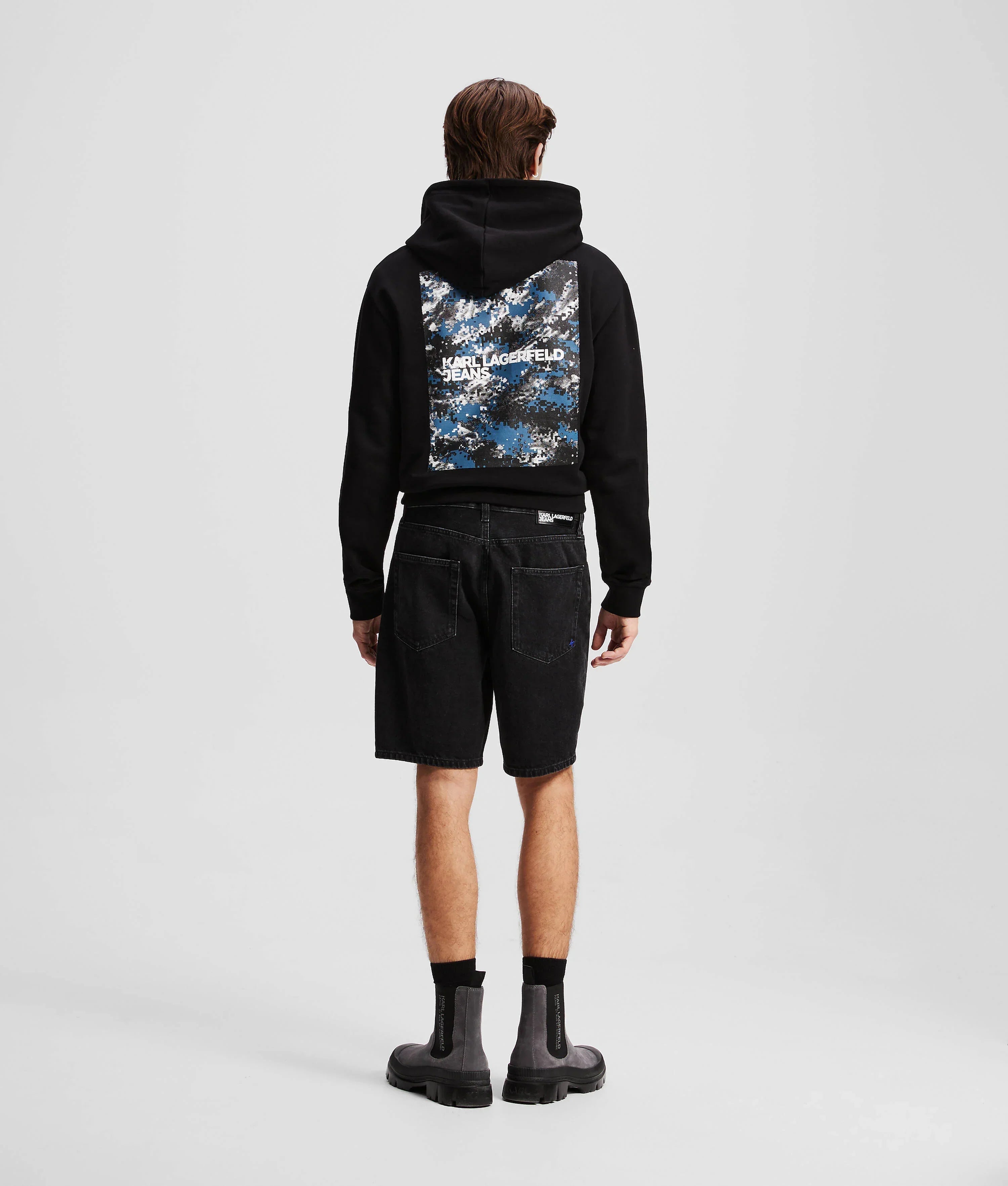 RELAXED DENIM SHORTS