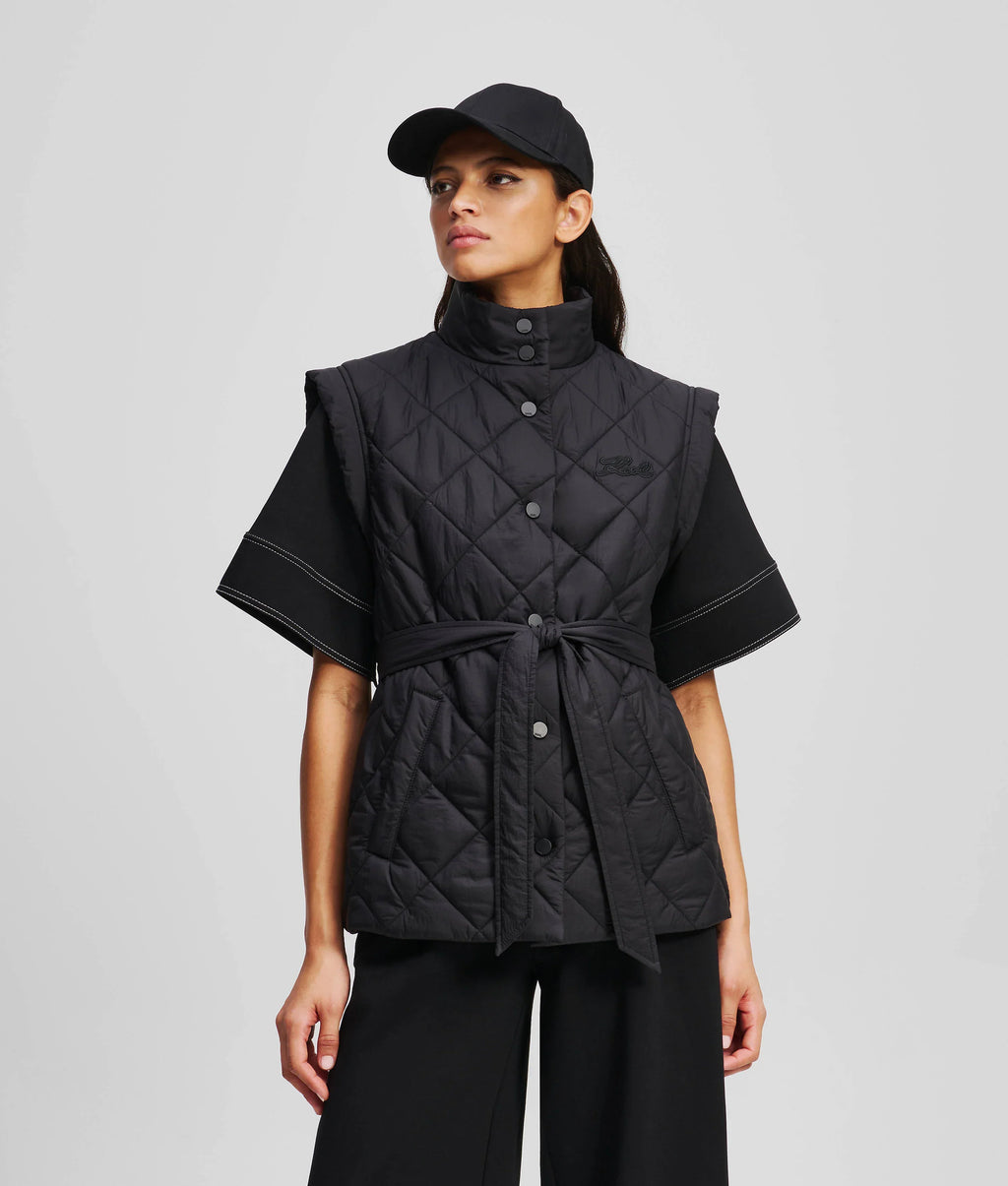 LIGHTWEIGHT QUILTED GILET