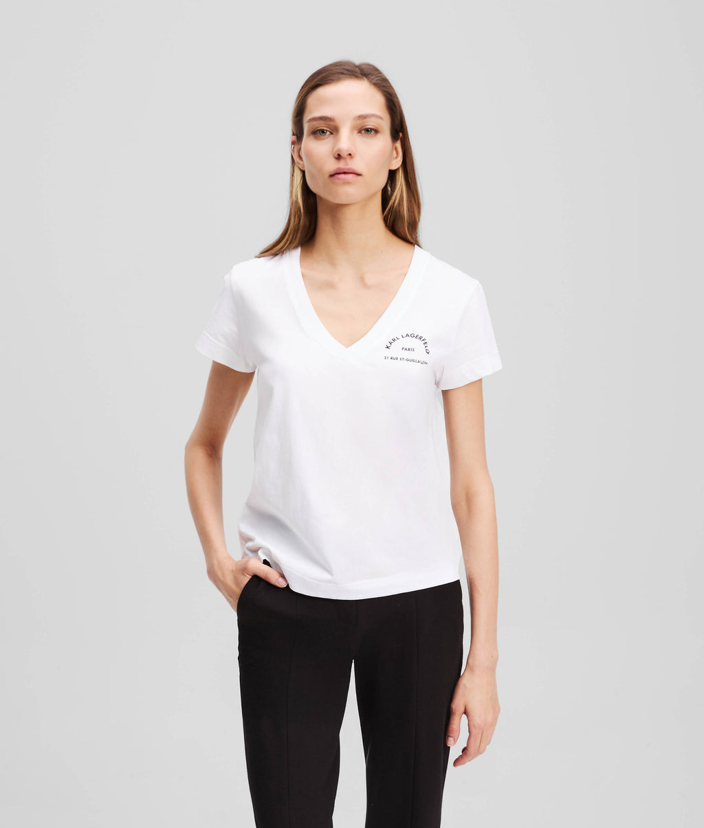 RUE ST-GUILLAUME V-NECK T-SHIRT