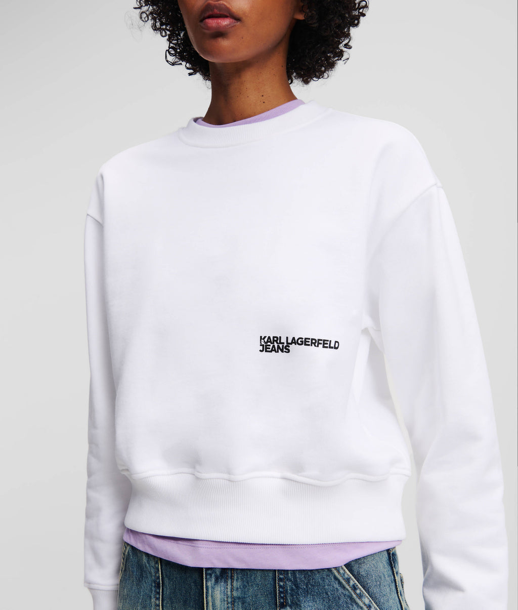 FLORAL-PRINT SWEATSHIRT