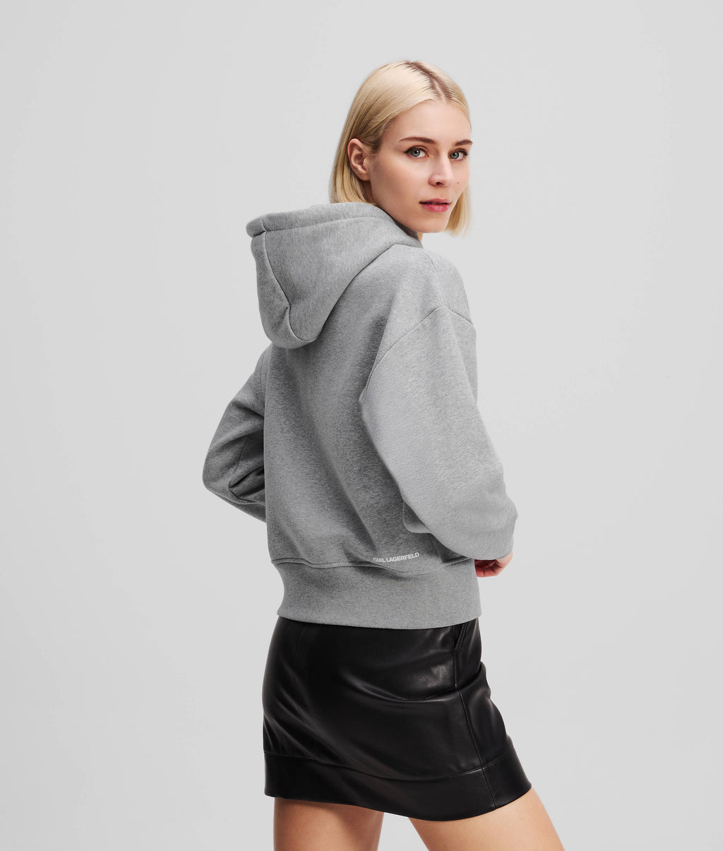 IKON PATCH CROPPED HOODIE