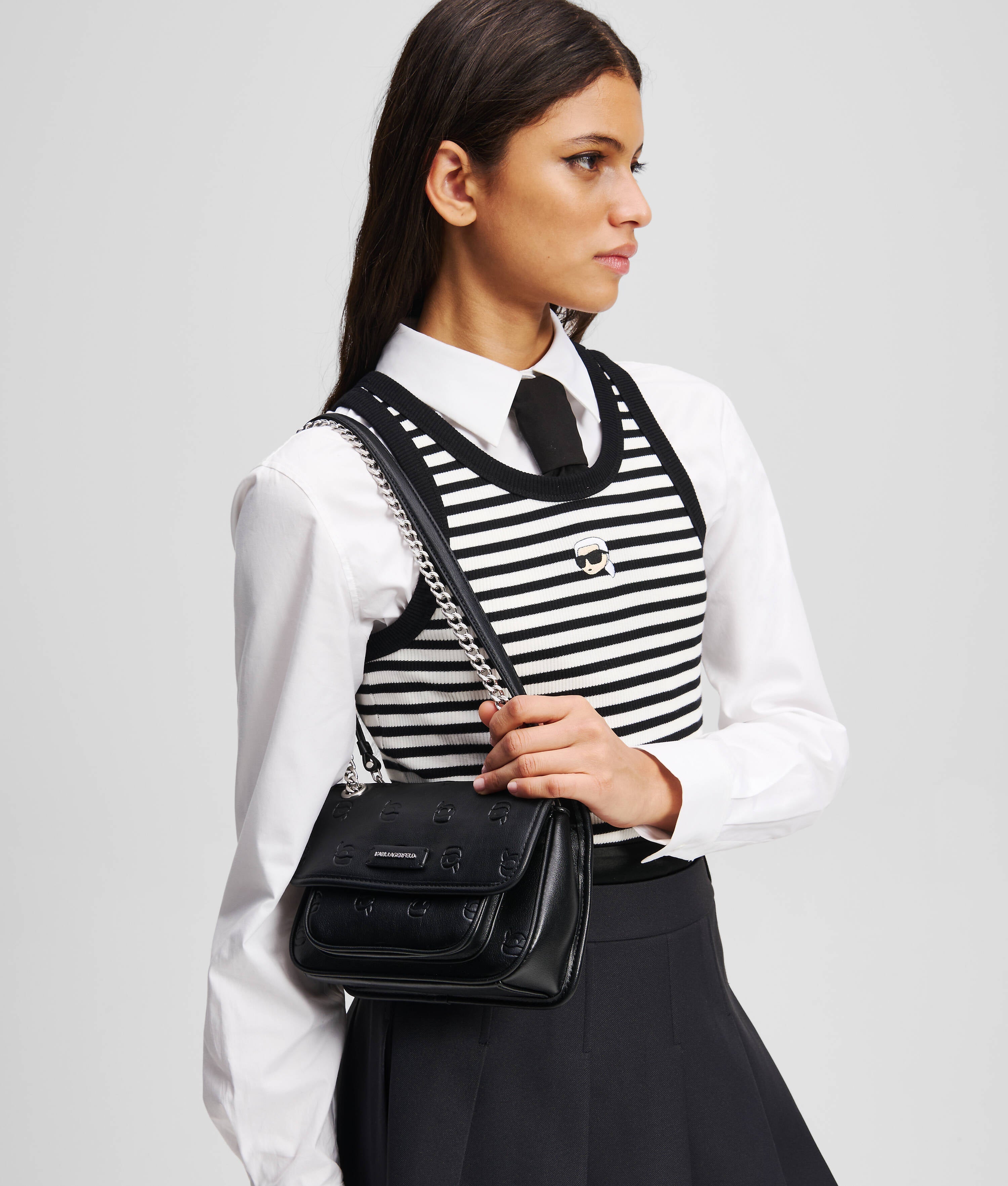 IKON MONOGRAM SMALL SHOULDER BAG