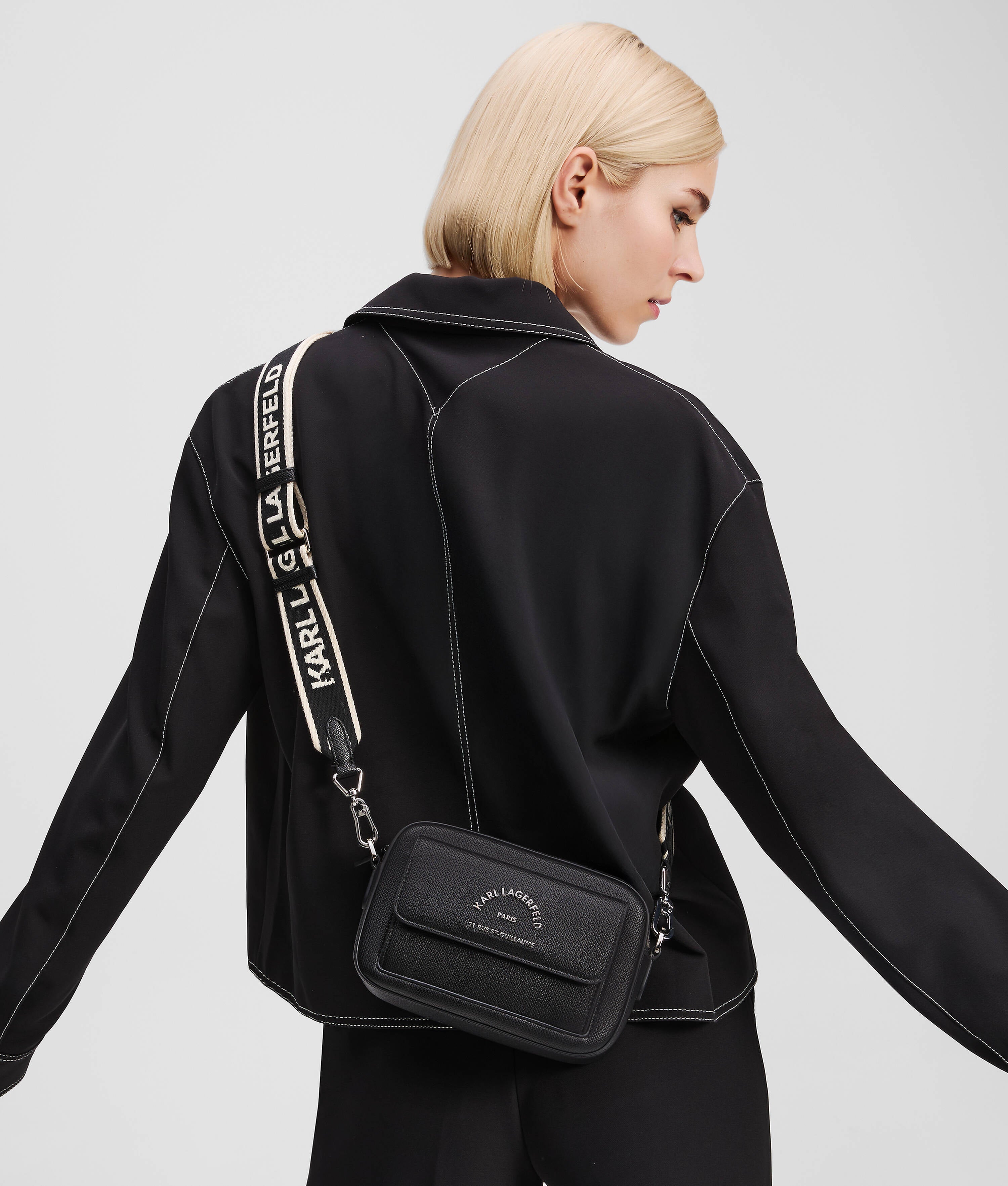 RUE ST-GUILLAUME METAL CROSSBODY BAG