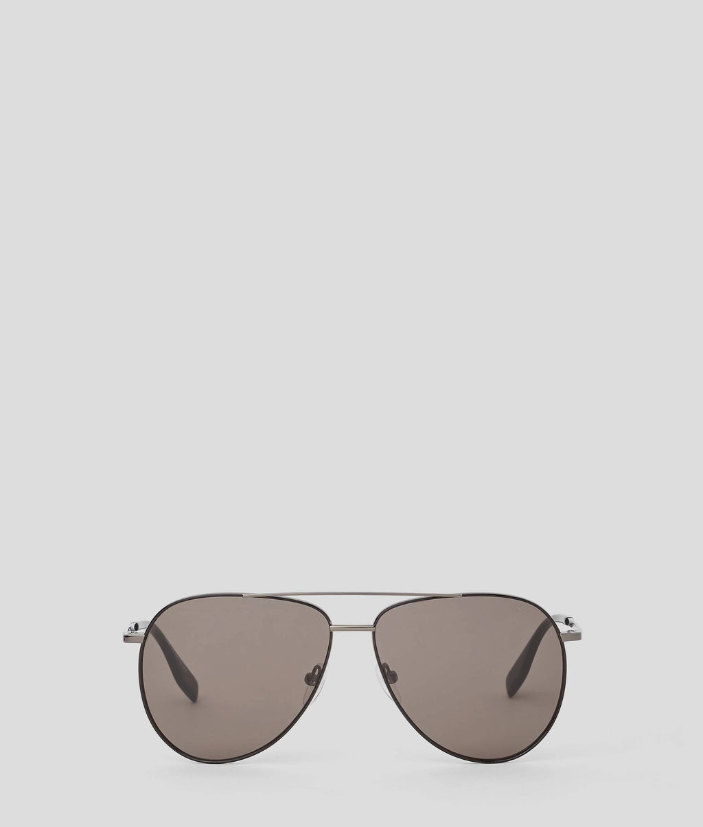 KARL LOGO AVIATOR SUNGLASSES