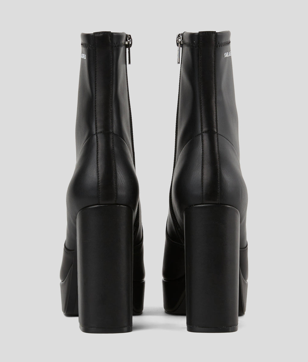 DAPHNE STRETCH MIDI BOOTS