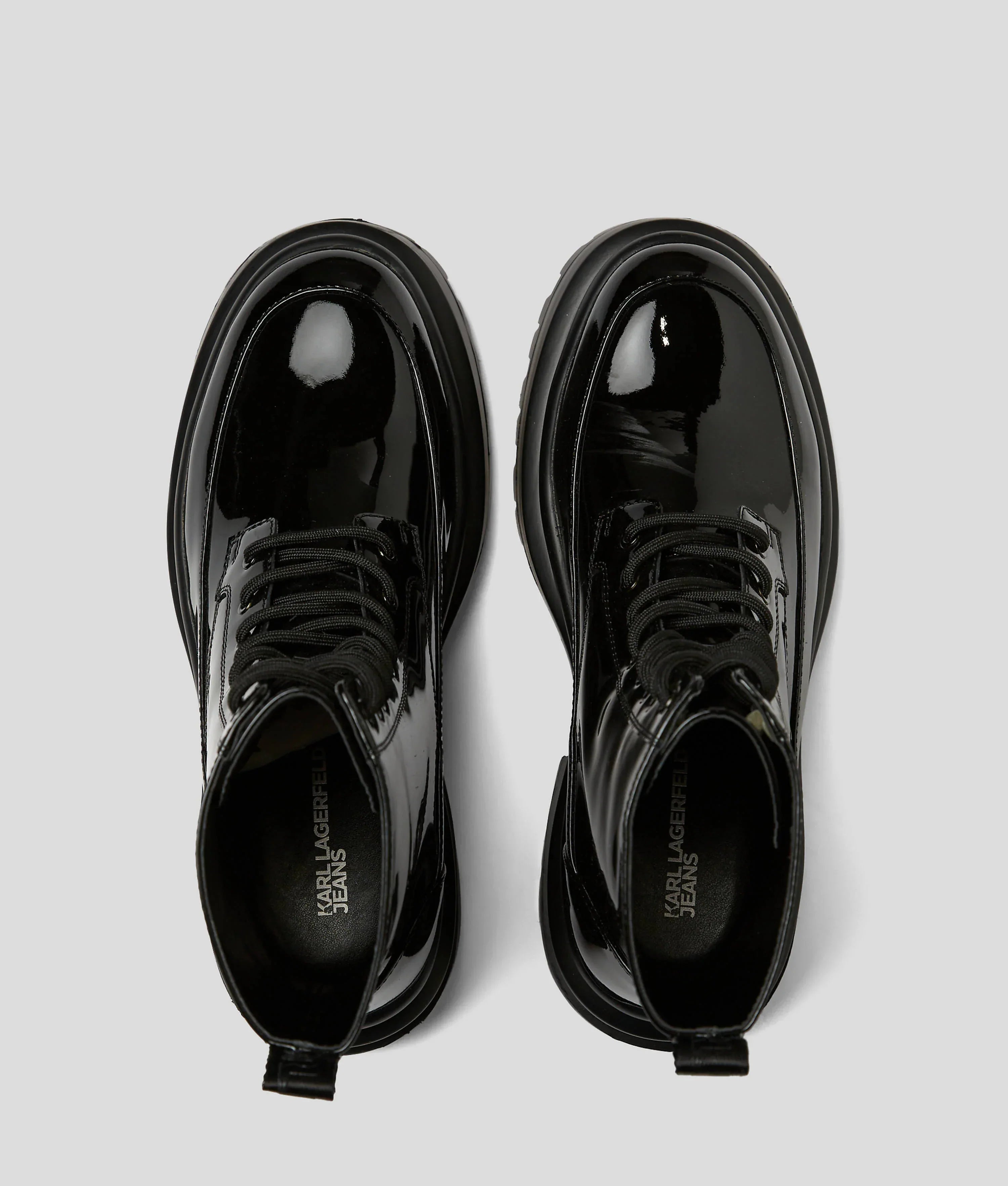 BROOKE PATENT LEATHER BOOTS