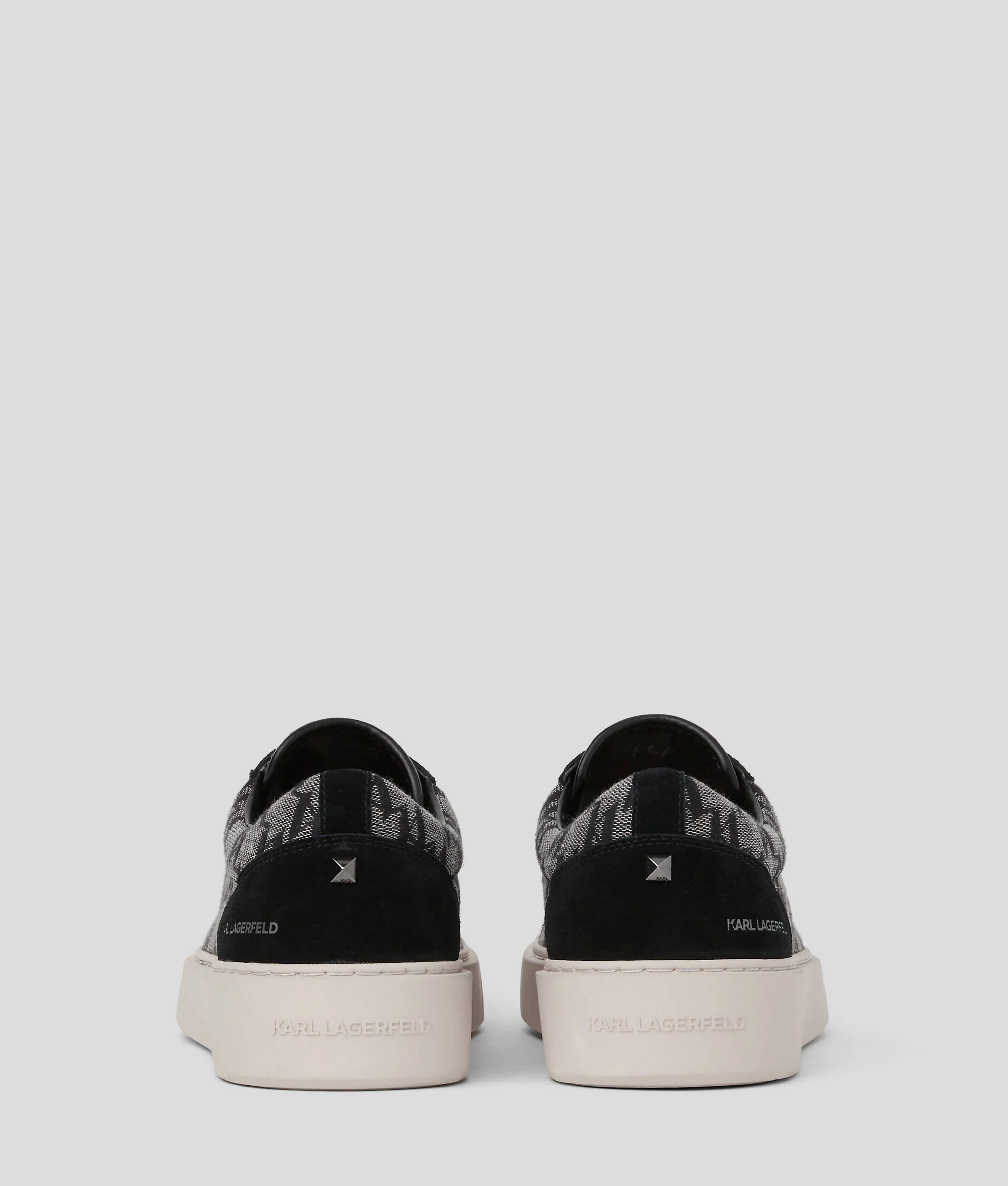 KL MONOGRAM FLINT JACQUARD SNEAKERS