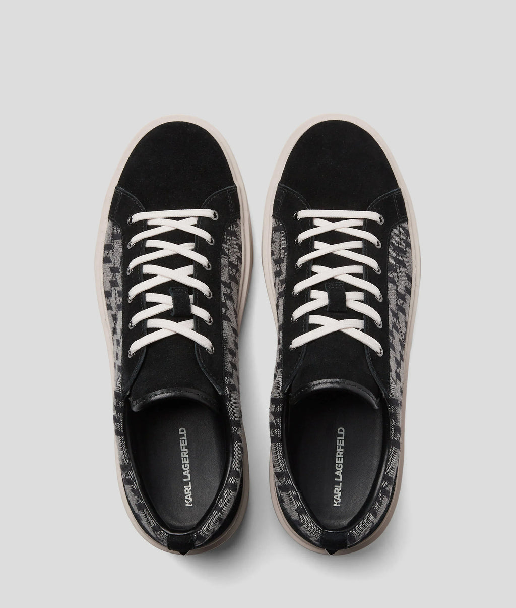 KL MONOGRAM FLINT JACQUARD SNEAKERS