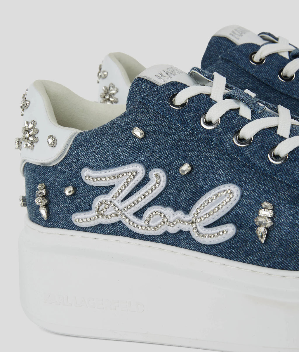 KARL SIGNATURE ANAKAPRI FLORASTONE PATCH SNEAKERS
