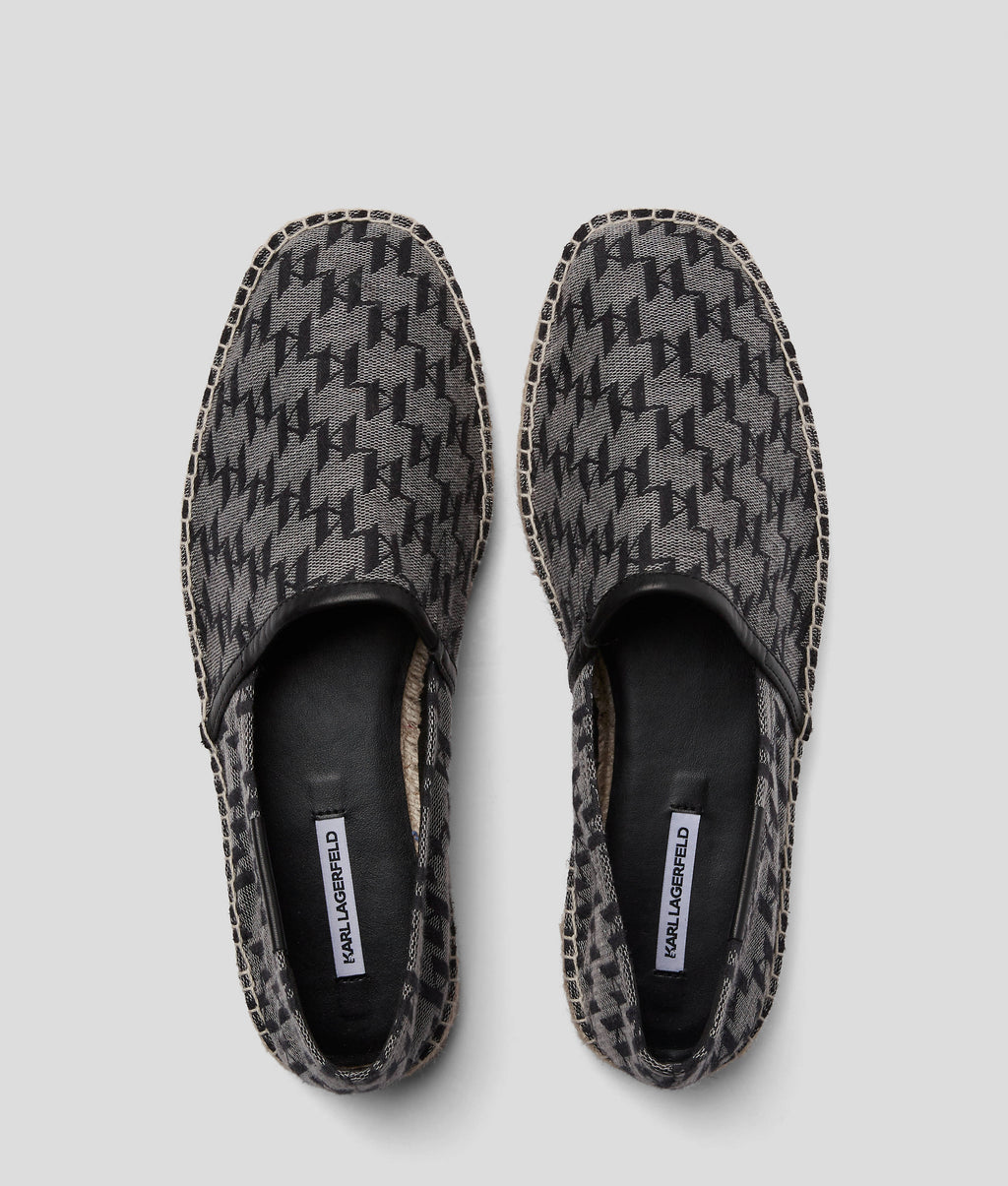 KAMINO KL MONOGRAM ESPADRILLES