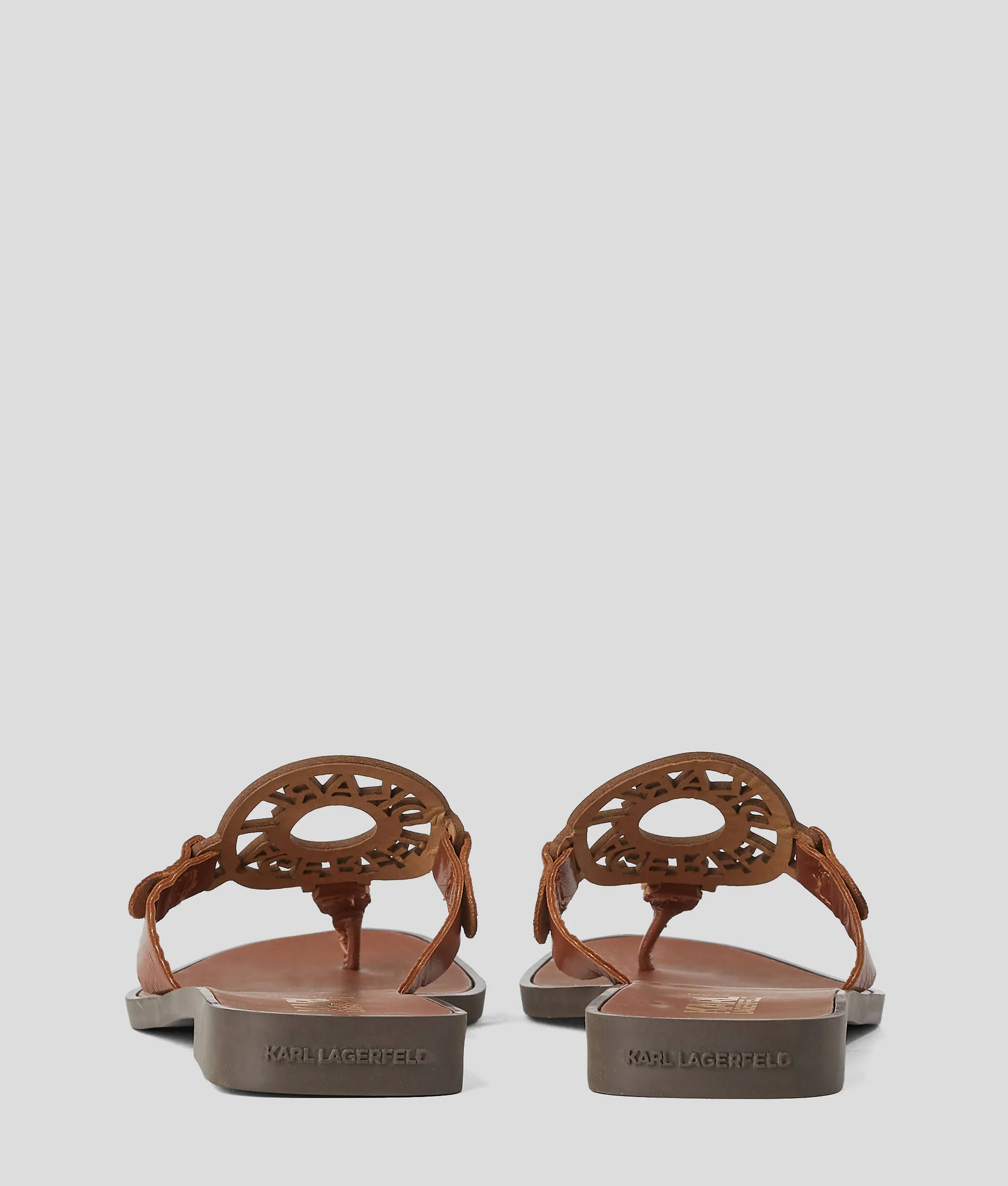 KL RING LOGO SANDALS